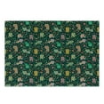thumbnail image 3 of Cats Cutting Board, Design of Nocturnal Theme Happy Cats and Fishes on Kittens Tummy, Decorative Tempered Glass Cutting and Serving Board, Small Size, Multicolor, by Ambesonne, 3 of 5