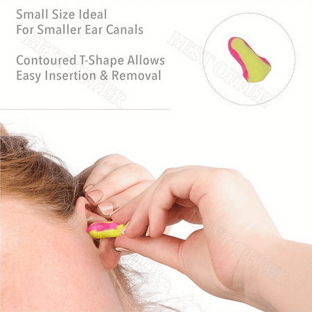

SHZGXYC Colorful Camouflage Earplugs - Enhances Sleep Quality Effectively Blocks Out Snoring Noise 10/40pcs/bag
