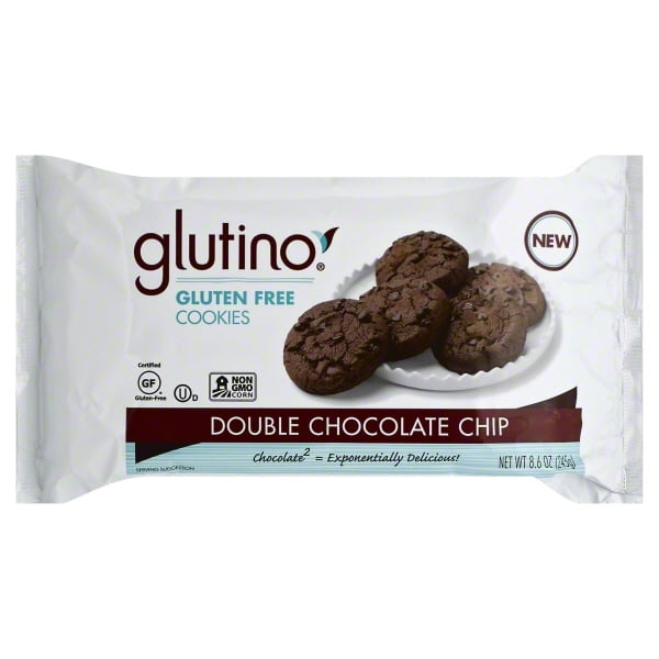 Glutino Double Chocolate Chip Cookies 8.6 oz