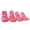 Pink, variant on Waterproof Dog Shoes for Small Medium Dogs, Anti-Slip Breathable Puppy Socks with Adjustable Straps and Rubber Sole, All-Weather Paw Protector Booties for Rain, Snow, and Hot Pavement