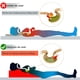 thumbnail image 2 of Conjunto de 4 Almohadas Ortopédicas en Cuña para Cama, para Recuperación Postoperatoria, Alivio Corporal, Mitigación de Reflujo Ácido y Gastroesofágico, Gris Oscuro, 2 of 6