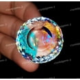 thumbnail image 3 of 110 Ct Synthetic lab-Created Mystic Opal Round Shape Lab Grown Pendent Size Multi-Color Mystic Opal Loose Gemstone, 3 of 7