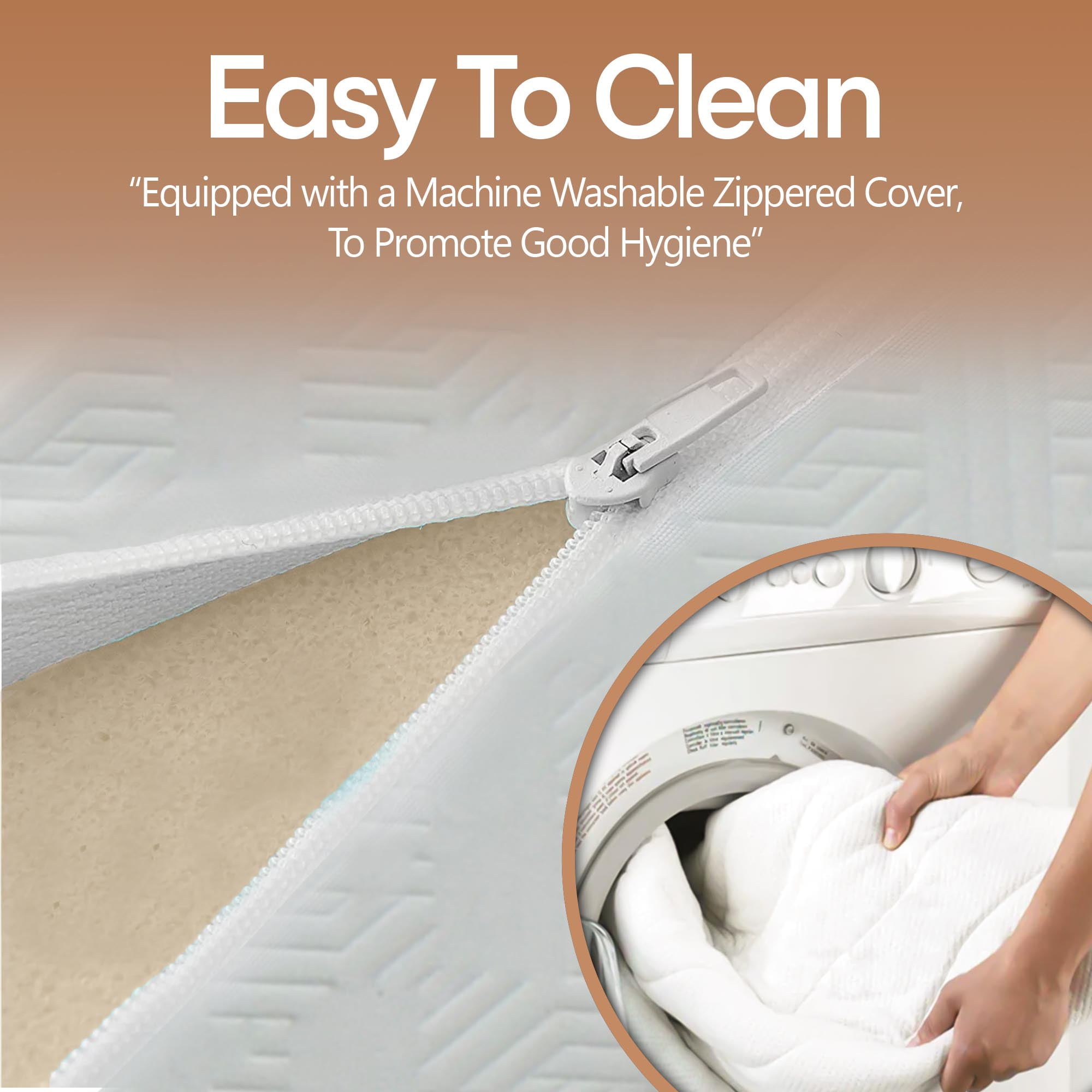 ViscoLogic 5" Twin Mattress in a Box, Kids Adult Tight Top Medium Comfort Reversible Resilience Foam