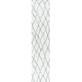 thumbnail image 3 of JONATHAN Y MOROCCAN HYPE 2 x 10 Runner Rug, Illi Moroccan Diamond Trellis - Ivory/Gray, MOH506A-210, 3 of 9
