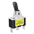thumbnail image 2 of 3Pcs Blue Led 12V 30A Car Boat On/Off Round Waterproof Rocker Toggle Switch, 2 of 6