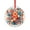 Pattern-2, variant on Moose Plaid Pattern Crystal Glass Ornament Buffalo Plaid Red Check Woodland Wild Themed Christmas Tree Glass Ornament Unique Gift Idea