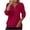 Red, variant on Comdrip 1/4 Zip Pullover Women, Women's Half Zip Fashion Sweaters Long Sleeve Collar Casual Oversized Knit Pullover Tops Womens Pullover Beige L