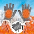 thumbnail image 4 of Uutvmp USB Heating Knitting Gloves, Heated Glove Liners for Men Women, Rechargeable Electric Heated Gloves, Winter Warm Glove Liners, Snowboarding Hiking Cycling Hand Warmers, 4 of 5