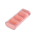 thumbnail image 6 of Unique Bargains 1 Pc 3 Grids Pill Case Durable for Travel Pink, 6 of 6