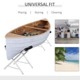 thumbnail image 3 of Soozier 2 Pieces Universal Kayak Storage Stand & Rack for Cleaning, Storing, & Maintenance with Aluminum Frame & Folding Design, 3 of 7