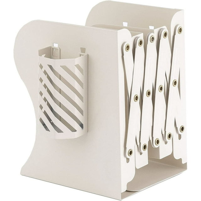 Adjustable Bookends, Happon Metal Book Ends for Heavy Book Holder Heavy