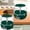 Green, variant on Kitchen Food Storage Containers Rice Dispenser Grain Storage Container Dispenser 360°Rotation & One Click Output Grain Container With 6 Compartments Kitchen Household Cereal Dispenser For Small Gra