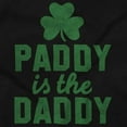 thumbnail image 2 of Funny St Patricks Paddy is the Daddy Womens Plus Size Graphic Zipper Hoodie Brisco Brands 2X, 2 of 3