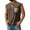 Brown#12, variant on Evdexr Mokaloha Henley Shirts for Men Sleeveless Muscle Beach Tank Top Chest Pocket Button Down Beach Shirt Big and Tall Button Up Summer Tees Clothes Black 2XL