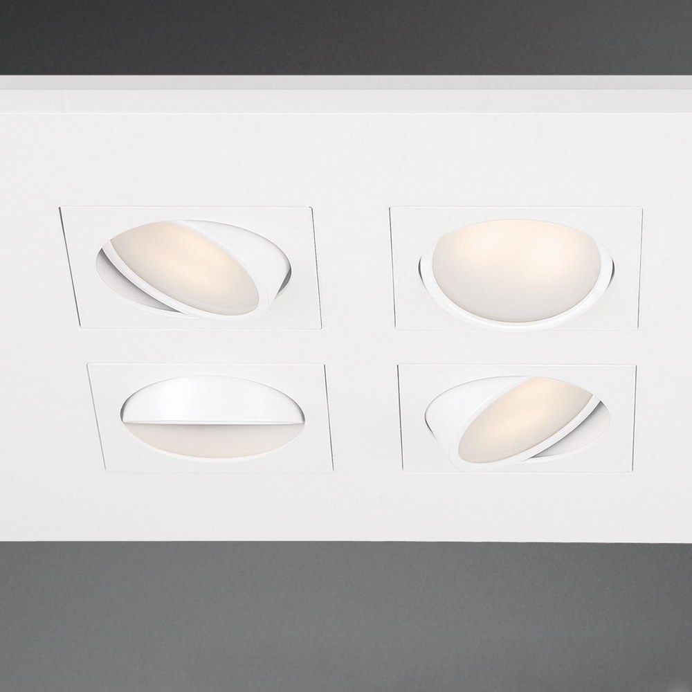 Eurofase Lighting Venue 36W Led Square Flush Mount 14.5 Inches Wide By
