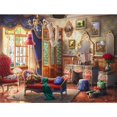 thumbnail image 1 of (Grande Taille) Maison Douillette-Ronde Peinture Diamant 60*45CM, 1 of 10