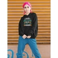 thumbnail image 2 of My Broom Broke. Hoodie Women -Image by Shutterstock, Female 3X-Large, 2 of 4