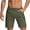 Army Green, variant on Men's Hiking Cargo Shorts 9 Inch Inseam Quick Dry Water Repellent Performance Short Pants with 5 Zipper Pockets, Lightweight Stretch Outdoor Utility Shorts for Work