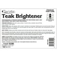 thumbnail image 2 of Star brite Premium Teak Brightener - Enhances Natural Wood Grain, 2 of 4
