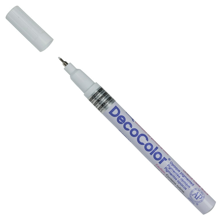 Uchida DecoColor Extra Fine Opaque Paint Marker-White
