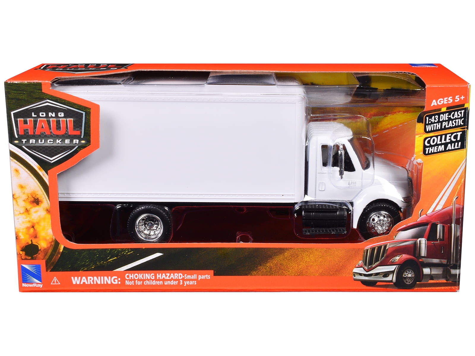 Freightliner Cascadia Auto Transporter Blue Metallic 
