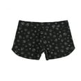 thumbnail image 2 of P.J. Salvage Womens Peace And Love Pajama Shorts, Black, Small, 2 of 2