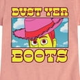thumbnail image 3 of Toy Story 4 - Woody Dust Yer Boots - Toddler & Youth Girls Short Sleeve Graphic T-Shirt, 3 of 5