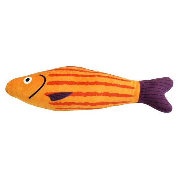 Catnip Filled Cat Toys, Soft Cat Chew Toy Bite Resistant Cat Nip Toys, Fish Simulation Catmint Teething Toy, Purring Cat Kicker Toys, Kittens Cat Indoor Toy