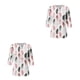 thumbnail image 4 of Sonducket Blusa de manga corta para mujer, jersey estampado, camisa para trabajo, playa, vacaciones, viajes, verano, Top, ropa de moda Type2 NO2, 4 of 6