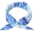 thumbnail image 1 of Summer Dog Cool Neck Head Band Bandana Style Pet Cooling Bandana Soft Pet Cooling Bandanas Con Cristales Cooling Pattern Absorción De Calor Para Dog Pet seitruly PT001535-02, 1 of 7