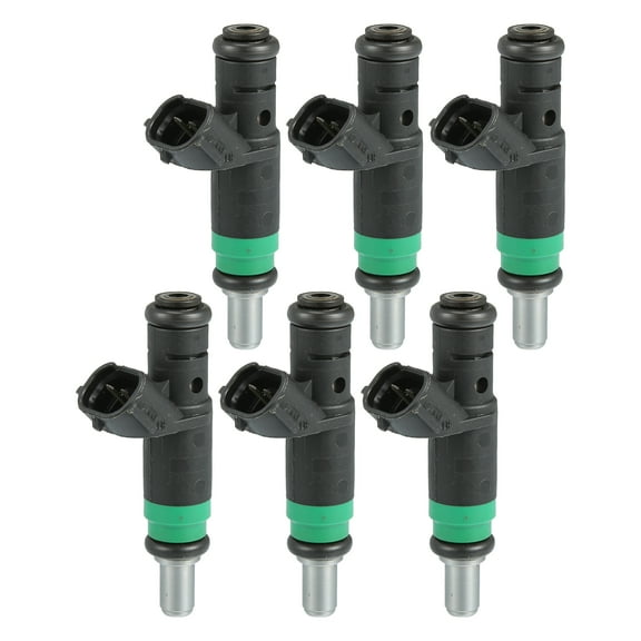 6pcs Car Fuel Injector Nozzle Replacement for Audi A4 3.0L Avant Wagon/Sedan 2002-2005 No.06C133551