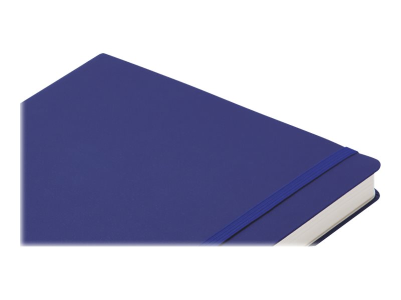 Lamy - Notebook - sewn-bound - DIN A5 - 5.7 in x 8.27 in - 96 sheets / 192 pages - ivory paper - ruled - blue cover