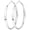 Silver-30mm, variant on 925 Sterling Silver Hoop Earrings for Women Hypoallergenic Large Oversize Big Thick Hoop Earrings for Women