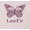 Lotus, variant on Levi's Girls Butterfly Full Zip Hoodie, Sizes 7-16