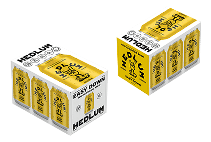 Easy Down Golden Lager-Style 6-Pack (Non-Alcoholic Beer)