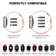 thumbnail image 4 of 4-Pack Sport Band Compatible with Apple Watch Band 38/40/41mm, Silicone Replacement Wristband for iWatch Ultra/Ultra 2, Series 9 8 7 6 5 4 3 2 1SE, 4 of 5
