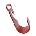 thumbnail image 1 of Soporte para Manguera de Agua perfecl de Plástico Decorativa Gancho para Carrete Rojo, 1 of 5