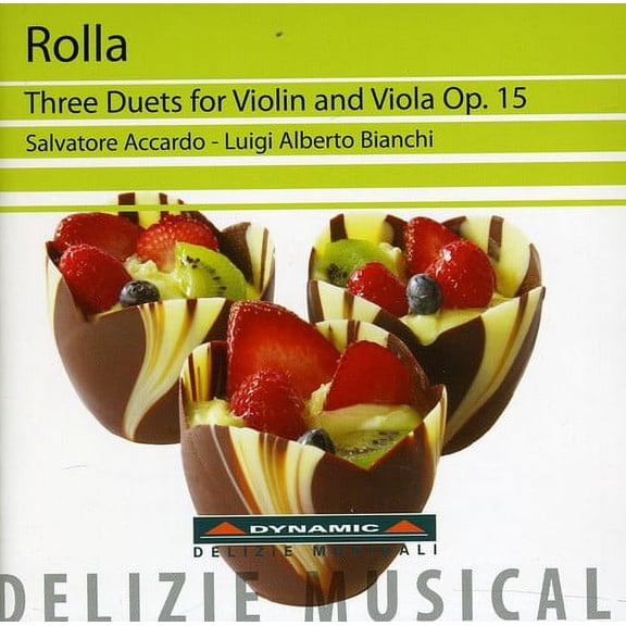 Luigi Alberto Bianchi - Three Duets for Violin & Viola - Music & Performance - CD