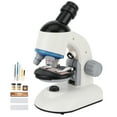 thumbnail image 2 of Kids Microscope, Educational Microscope Kit Beginners Microscope, Child Educational Toy For Cultivating Curiousness Children Beginners Yellow,White, 2 of 8