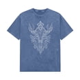 thumbnail image 4 of CONZONE Men's Tshirts Short Sleeve T-Shirts for Men Casual Viking Mythology Graphic Crew Neck Lightweight Tees Cozy Summer Tops, 4 of 4