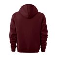 thumbnail image 4 of LEBONYARD Mens Shirts Long Sleeve,Mens Clothing Sale,Fashionable Men's Printed Hooded Sweatshirt with Zipper and Multiple Pockets Pullover Sweatshirt Wine M, 4 of 4