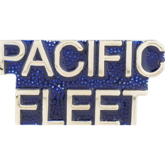 Eagle Emblems P15670 Pin - USN, Script Pacific Fleet - 1 in.