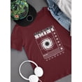 thumbnail image 3 of Poster Spiral Techno Style T-Shirt Men -Image by Shutterstock, Male 3X-Large, 3 of 4