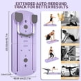 thumbnail image 2 of Premium 8-in-1 Abs And Push-up Exercise Board, Pilates Board, Folding Body Board,(Pink), 2 of 7