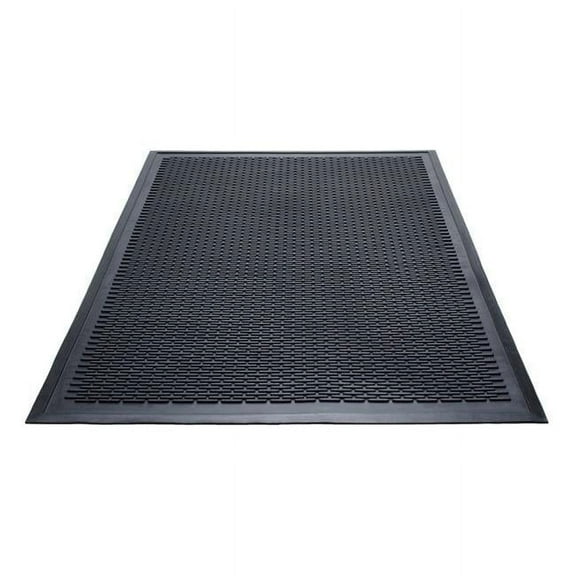 14020300 2 x 3 ft. Clean Step Scraper Rectangular Mat, Black