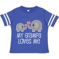 thumbnail image 3 of Inktastic My Grampa Loves Me Grandchild Gift Boys or Girls Toddler T-Shirt, 3 of 5