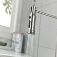 thumbnail image 6 of Cfowner Single Handle High Kitchen Faucet, Stainless Steel Sink Faucets with Pull Down Sprayer, Brushed Nickel, 6 of 7