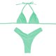 thumbnail image 2 of Gibobby Conjunto de Bañador Sexy Traje de baño de bikini sexy con correa de reffle con estampado informal para mujer Traje de baño de dos piezas(Verde,M), 2 of 5