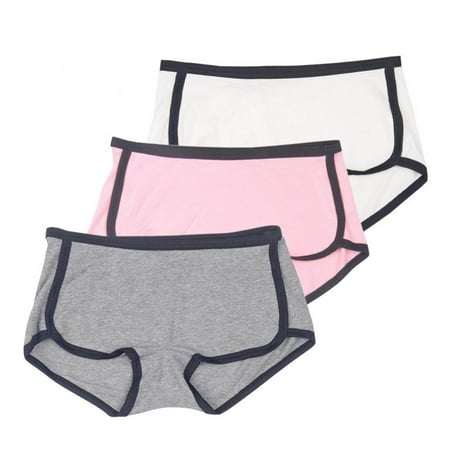 

Pretty Comy Women s Boyshort Panties Seamless Cotton Underwear Stretch Boxer Briefs 3 Pack