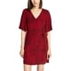 thumbnail image 1 of Vestido cruzado de leopardo Sanctuary Clothing para mujer rojo XS, 1 of 1